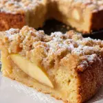 Apfelkuchen mit Apfelmus