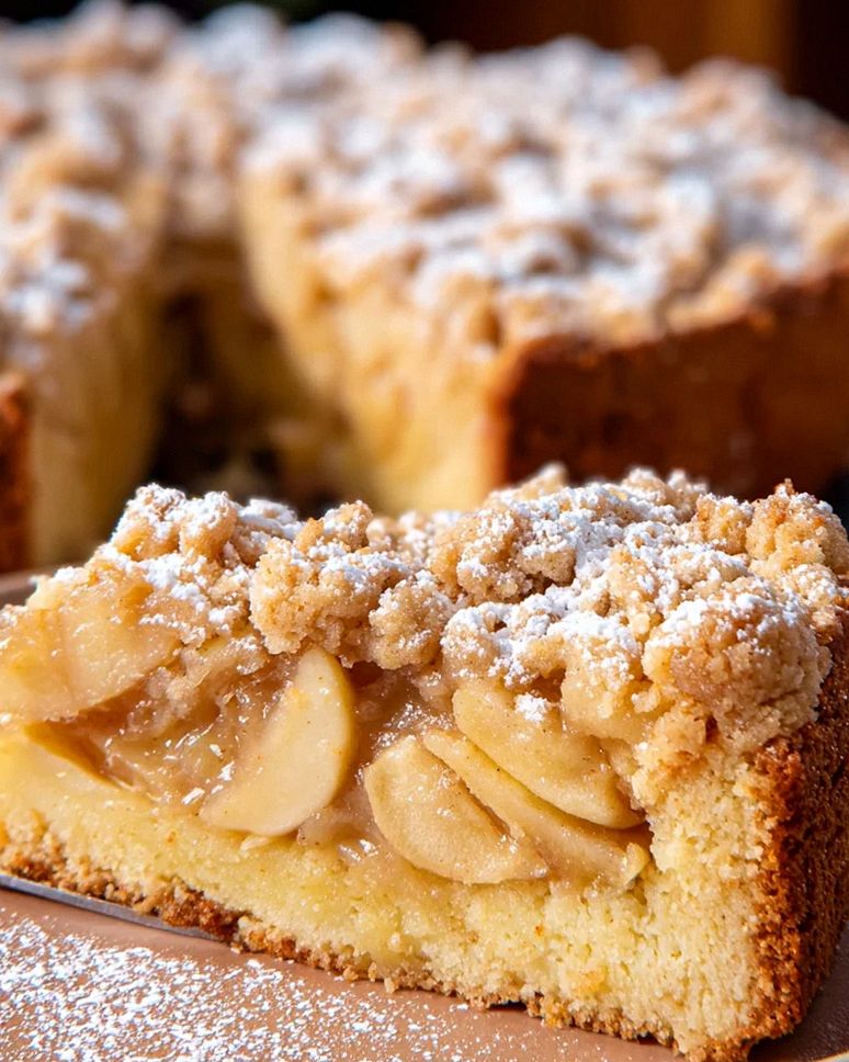 Apfelkuchen mit Apfelmus – Schritt 1