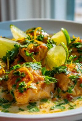 Brasilianisches Kokosnuss Hühnchen mit Limette & Koriander Rezept