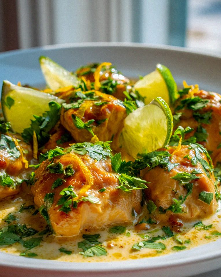 Brasilianisches Kokosnuss Hühnchen mit Limette & Koriander Rezept – Schritt 1