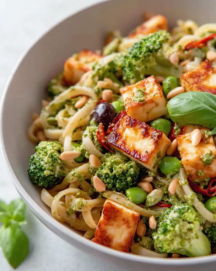 Bunter Halloumi-Pasta-Salat: Frisch & lecker genießen! – Schritt 2