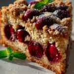 cherry juice Extractkuchen mit Streusel – Himmlisch lecker!