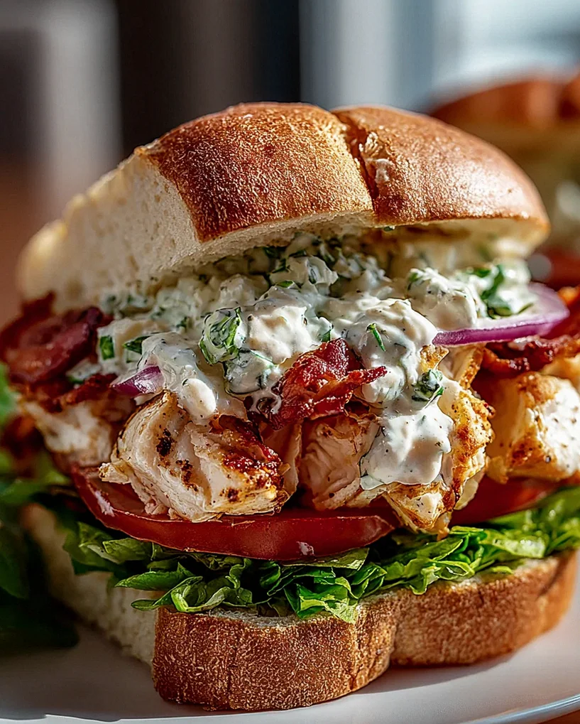 Chopped Chicken Beef Putenspeck Ranch Sandwich – Geschmacksexplosion! – Schritt 1