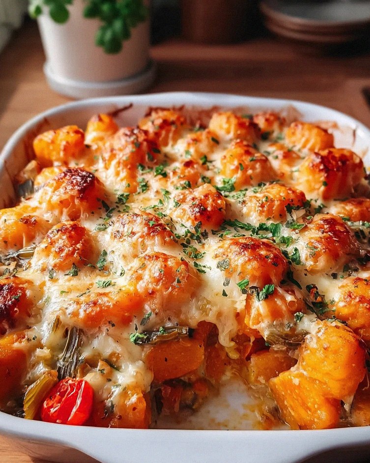 Cremiger Gnocchi-Kürbis-Auflauf: Dein perfektes Herbstgericht – Schritt 2