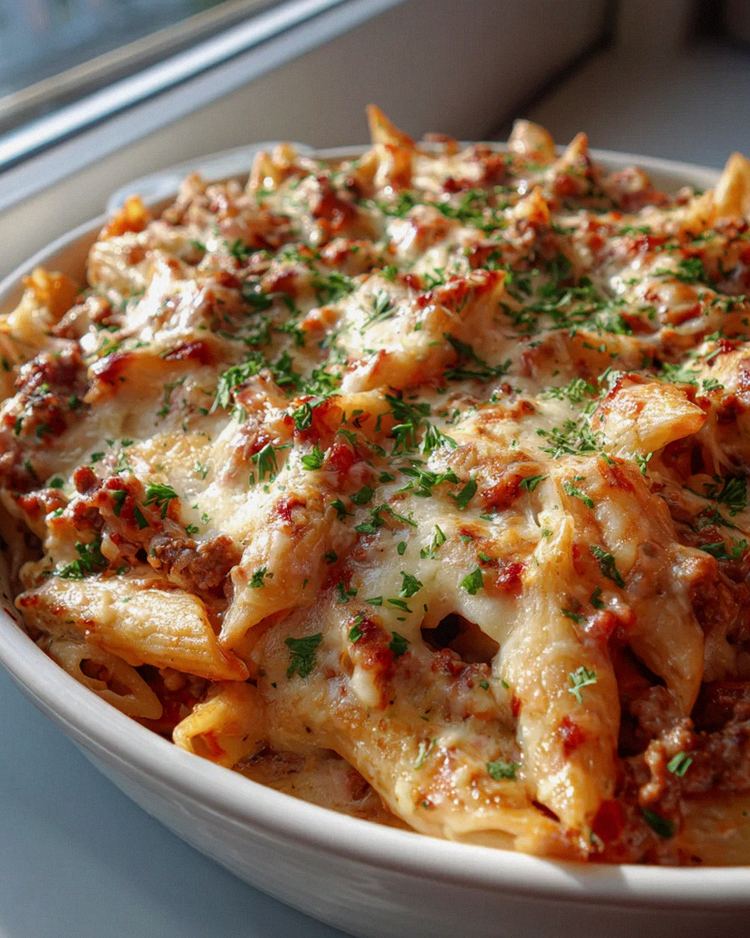 Cremiger Hackfleisch Pasta Auflauf: Perfekt für jeden Tag! – Schritt 1