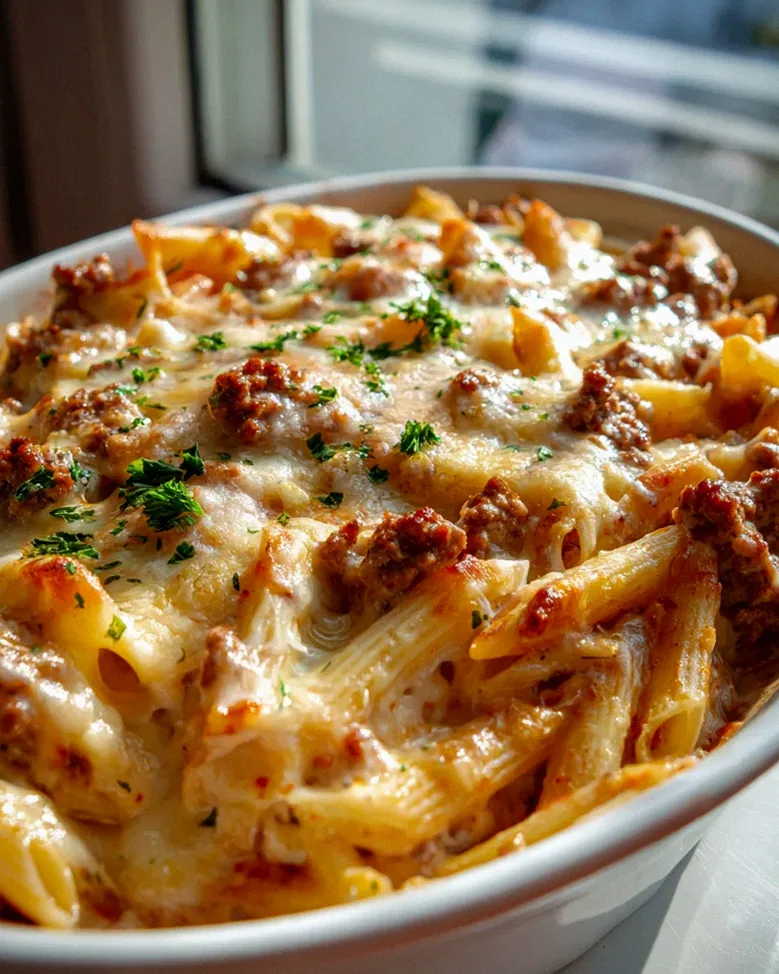 Cremiger Hackfleisch Pasta Auflauf: Perfekt für jeden Tag! – Schritt 2