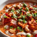Cremiger Halloumi-Makhani Eintopf