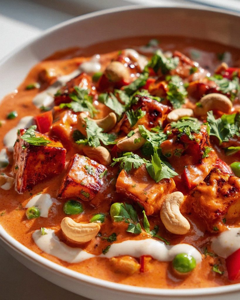 Cremiger Halloumi-Makhani Eintopf – Schritt 1