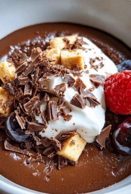 Cremiger Schokoladenpuddingbrei