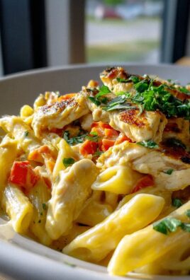Cremiges Südwest Hähnchen Alfredo: Einfaches Familienrezept