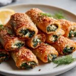 Crispy Feta Spinach Rolls to Fall in Love With