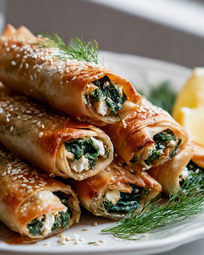 Crispy Feta Spinach Rolls to Fall in Love With – Schritt 2