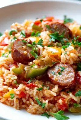 Delicious One Pan Italian Beef Sausage And Rice Recipe
