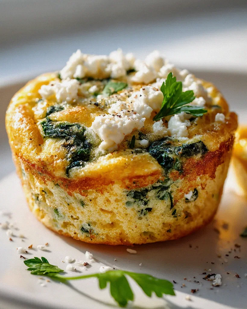 Delicious Spinach Feta Egg Muffins – Schritt 2