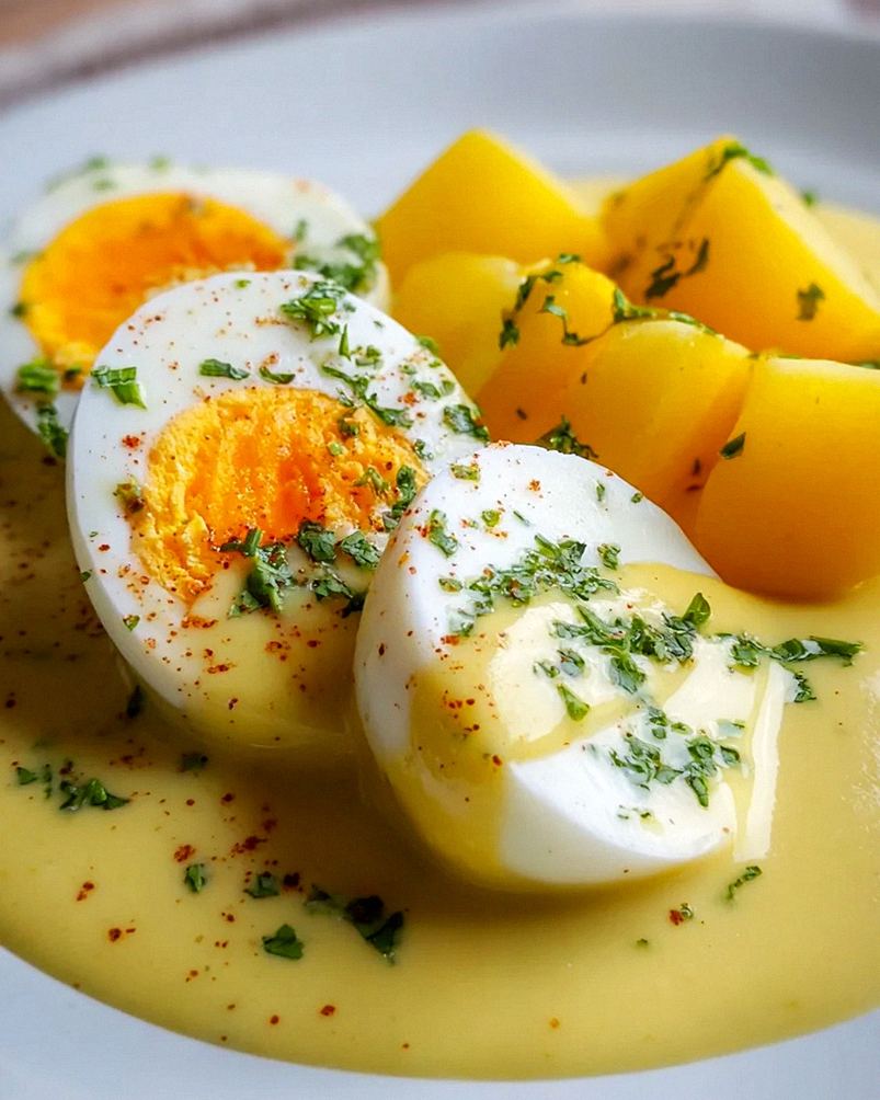 Eier in Senfsoße – Schritt 2