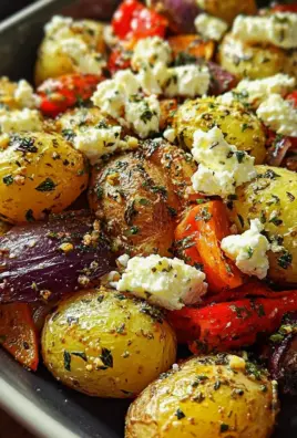 Feta Kartoffeln Ofengemüse