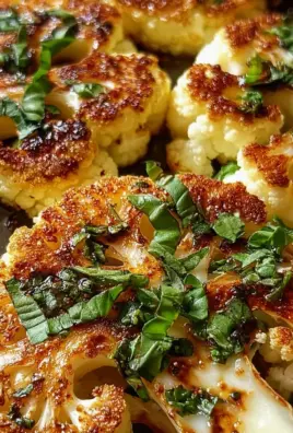 Gebackene Mozzarella-Blumenkohlsteaks