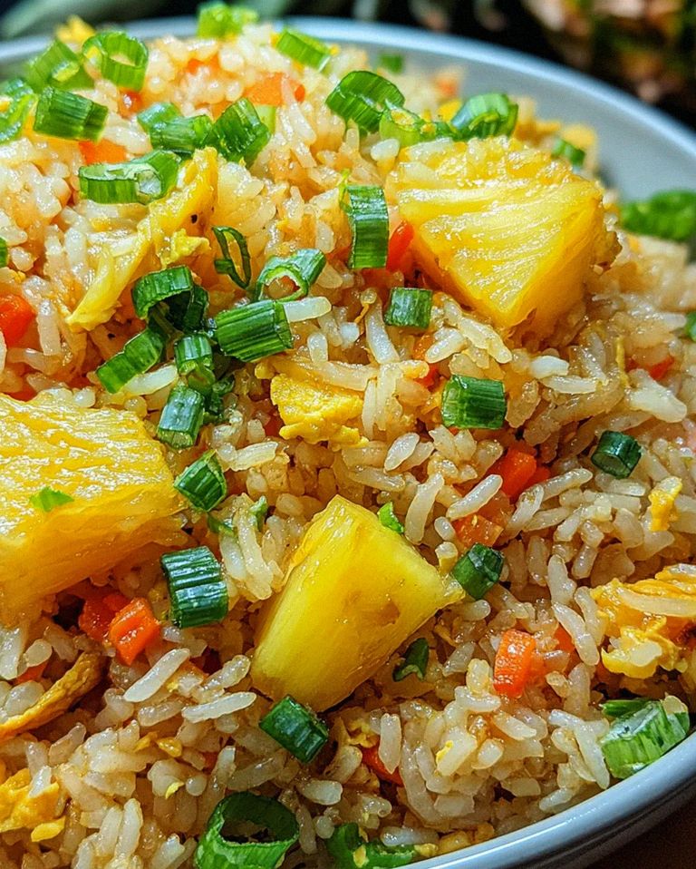 Gebratener Reis mit Ananas – Schritt 2