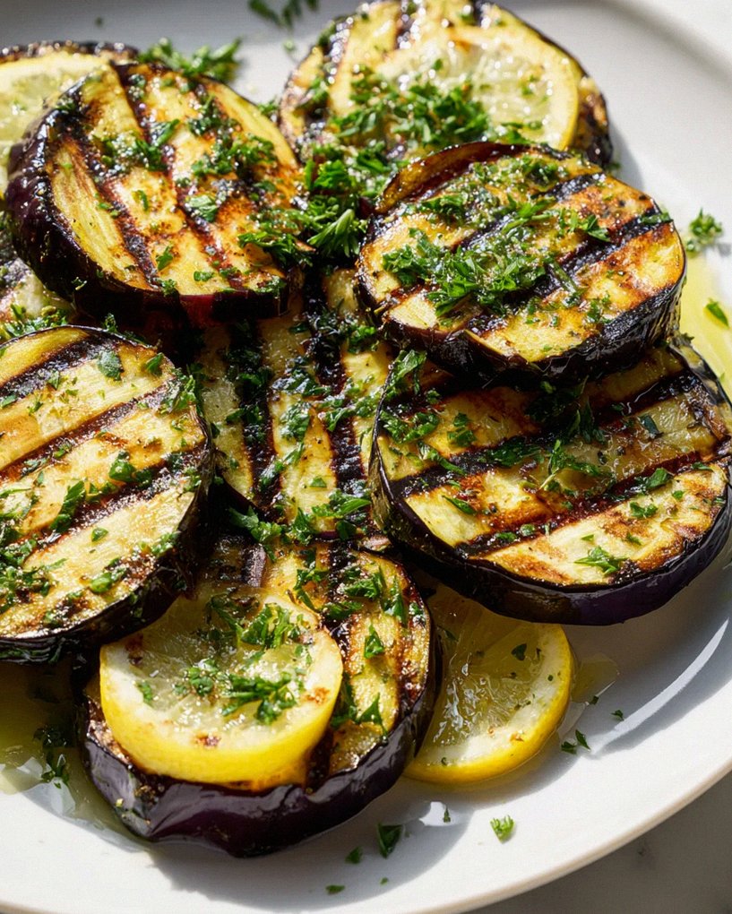 Gegrillte Zitronen-Kräuter-Auberginen – Ein Genuss für alle! – Schritt 2
