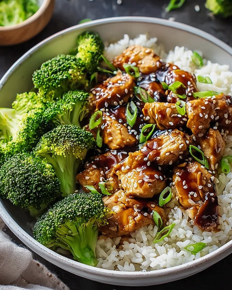Gesundes Chicken Teriyaki mit Brokkoli und Reis – Lecker! – Schritt 1