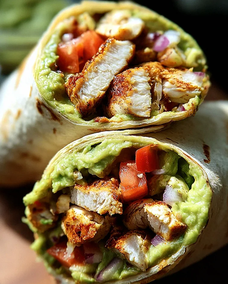 Guacamole Hähnchen Wraps – Schritt 1