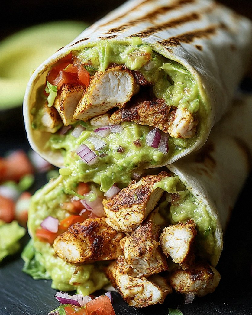 Guacamole Hähnchen Wraps – Schritt 2