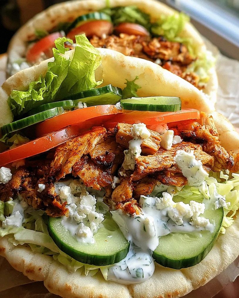 Gyros Pita einfach – Schritt 1