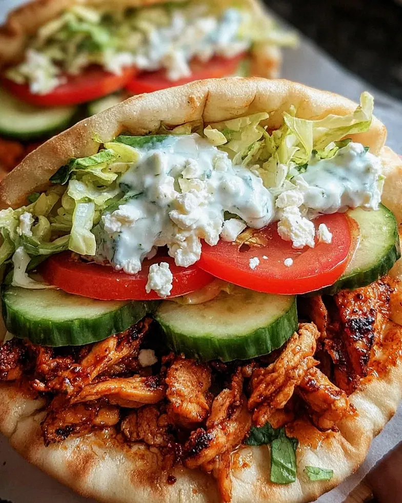 Gyros Pita einfach – Schritt 2
