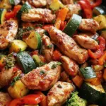 Hähnchenpfanne mit Gemüse (Low Carb)