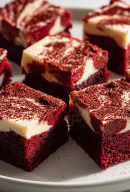 Hausgemachte Red Velvet Brownie Bites – unwiderstehlich lecker