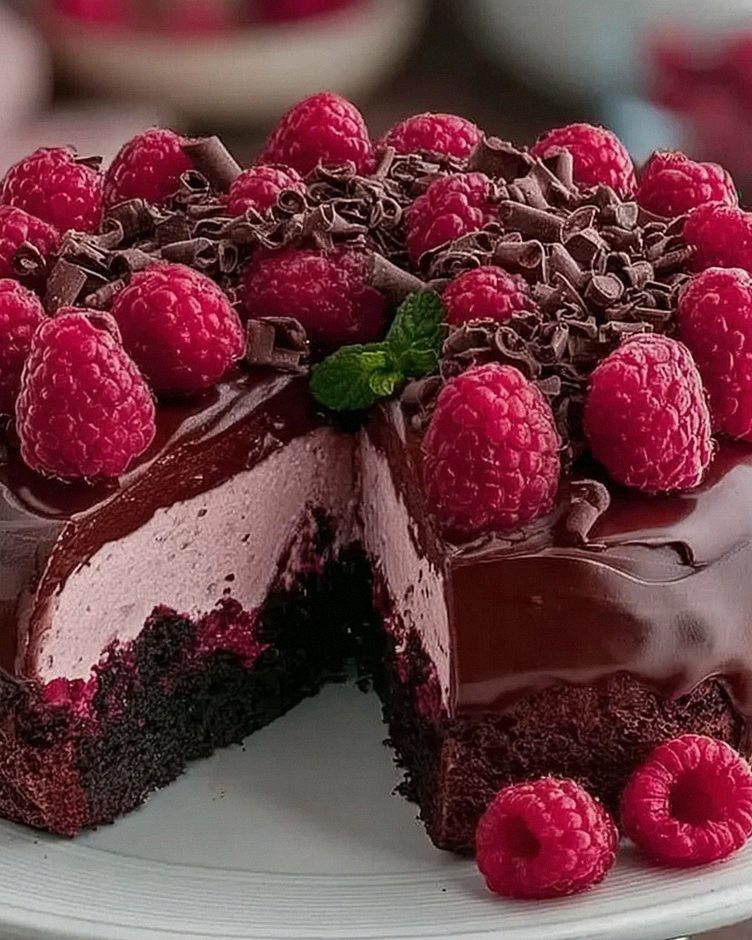 Himbeer Schoko Brownie Torte – Schritt 1