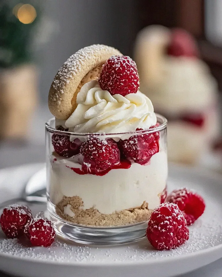 Himmlische Vanillekipferl Dessert mit alkoholfreien Beeren – Schritt 1