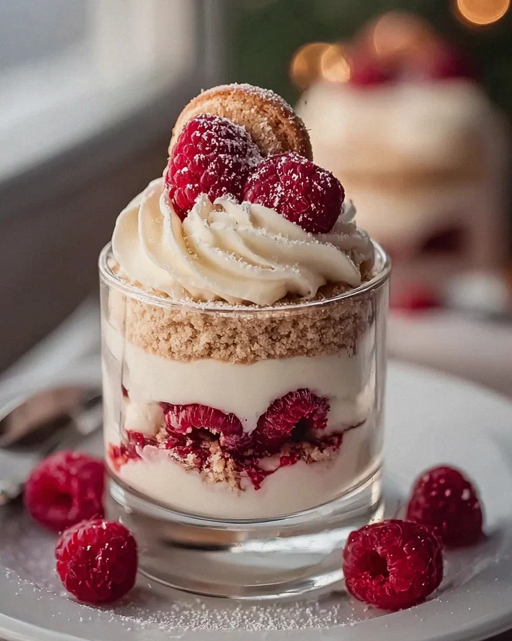 Himmlische Vanillekipferl Dessert mit alkoholfreien Beeren – Schritt 2