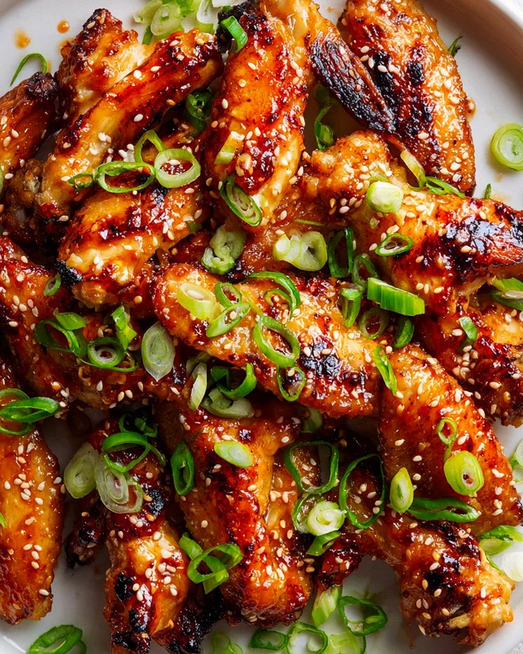 Hot Honey Chicken Wings: Sesam, Frühlingszwiebeln Genuss! – Schritt 2