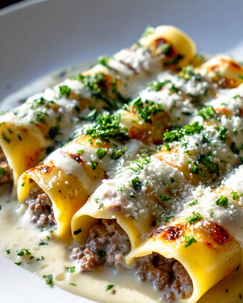 Klassische Cannelloni mit Hackfleisch – Herzhaft & Lecker! – Schritt 1