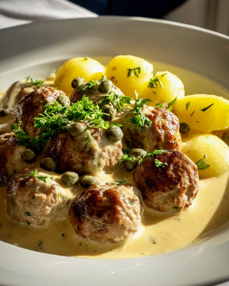 Köstliche Königsberger Klopse: Zartes Rindfleisch in Kapernsauce – Schritt 1