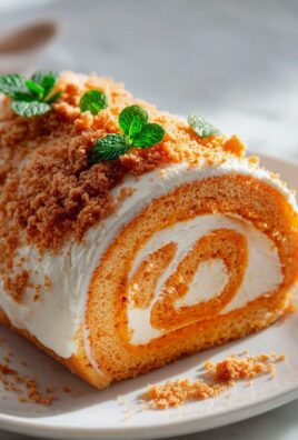 Köstliche Pumpkin Swirl Cheesecake Roll – Dein Herbst-Highlight!