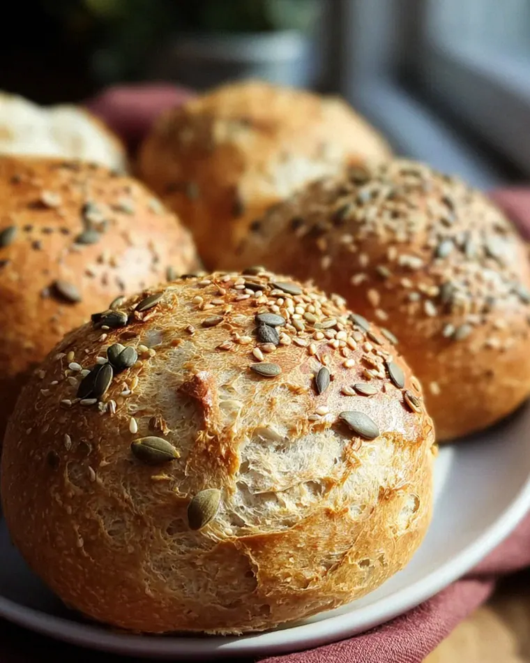 Kornerbrötchen with Quark Recipe – Bake Your Favorite Bread Rolls – Schritt 1