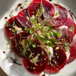 Kreatives Rote Bete Carpaccio