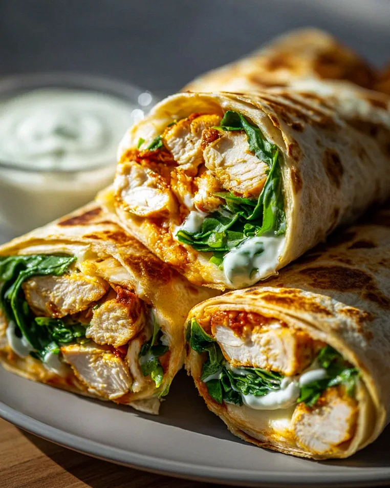 Krosse Air Fryer Chicken Mozzarella Wraps – Einfach Lecker! – Schritt 1
