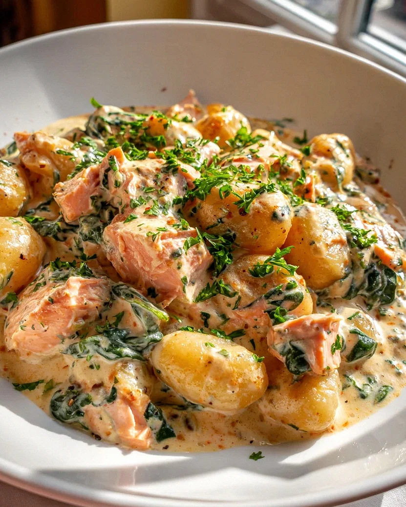 Lachs-Gnocchi: Schnell zubereitet, unwiderstehlich lecker – Schritt 1