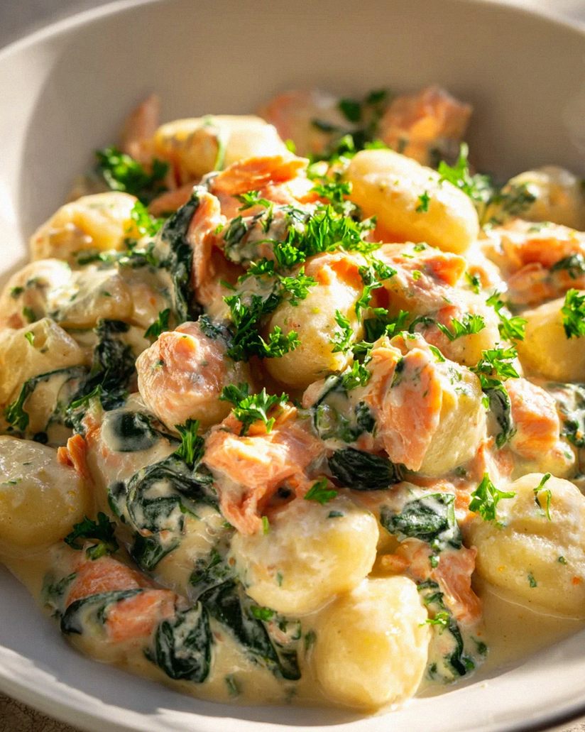 Lachs-Gnocchi: Schnell zubereitet, unwiderstehlich lecker – Schritt 2