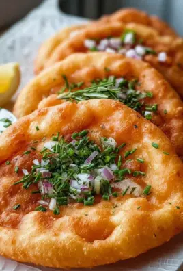 Langos aus der Heissluftfritteuse: Perfekt knusprig & einfach!