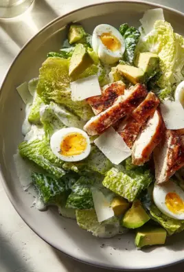 Leckerer Chicken Caesar Salad – Gesund und einfach zubereitet!