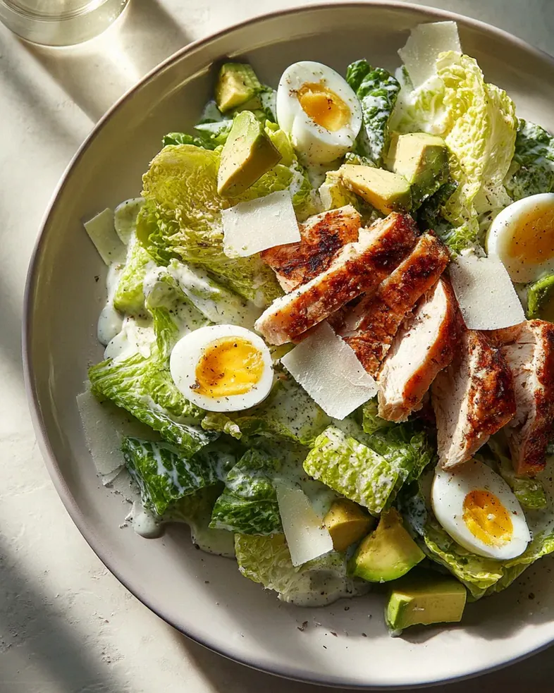 Leckerer Chicken Caesar Salad – Gesund und einfach zubereitet! – Schritt 1