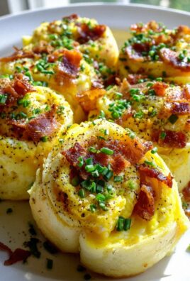Low Carb Frühstücksrollen mit Ei, Käse & Beef Putenspeck Rezept