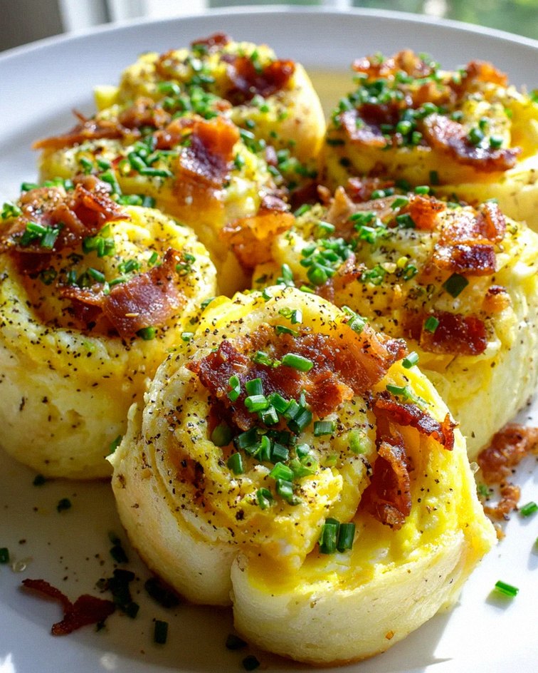 Low Carb Frühstücksrollen mit Ei, Käse & Beef Putenspeck Rezept – Schritt 1