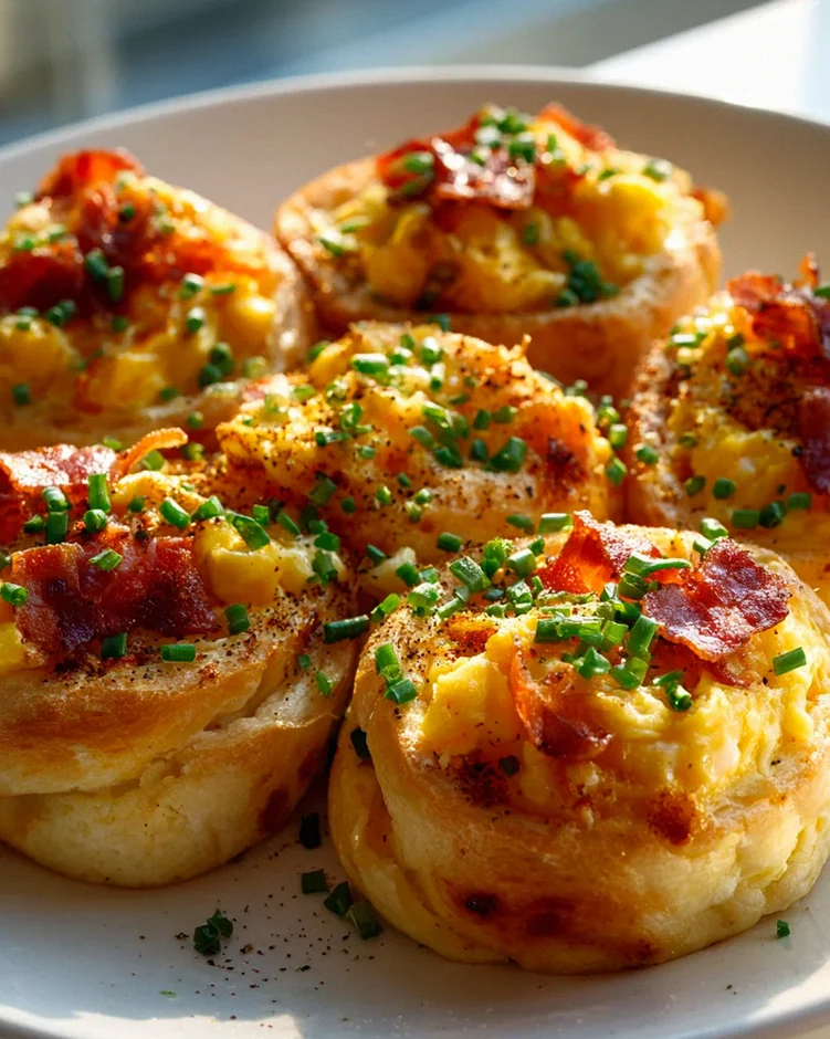 Low Carb Frühstücksrollen mit Ei, Käse & Beef Putenspeck Rezept – Schritt 2