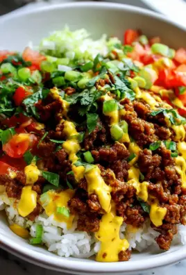 Mafia Topf: Tex Mex Rice Bowls mit würzigem Rindfleisch