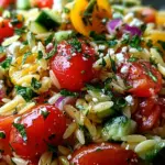 Mediterraner Orzo Salat